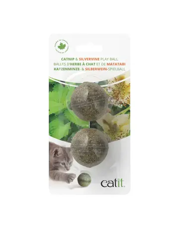 Catit Catit balles d'herbes à chat et matatabi (2)