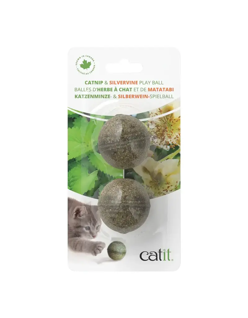 Catit Catit balles d'herbes à chat et matatabi (2)