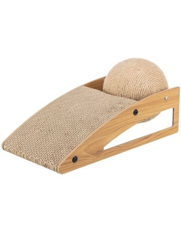 Trixie Trixie griffoir + rampe avec balle 40x17x 20 cm