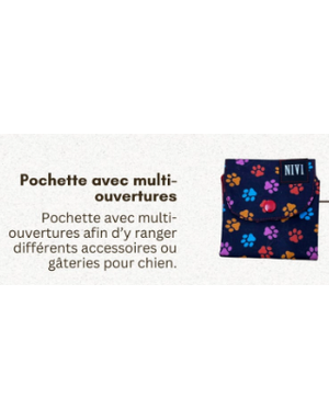 Pochette avec multi-ouvertures NIVI