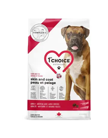 1st choice 1st Choice chien adulte peau pelage sensible grande race