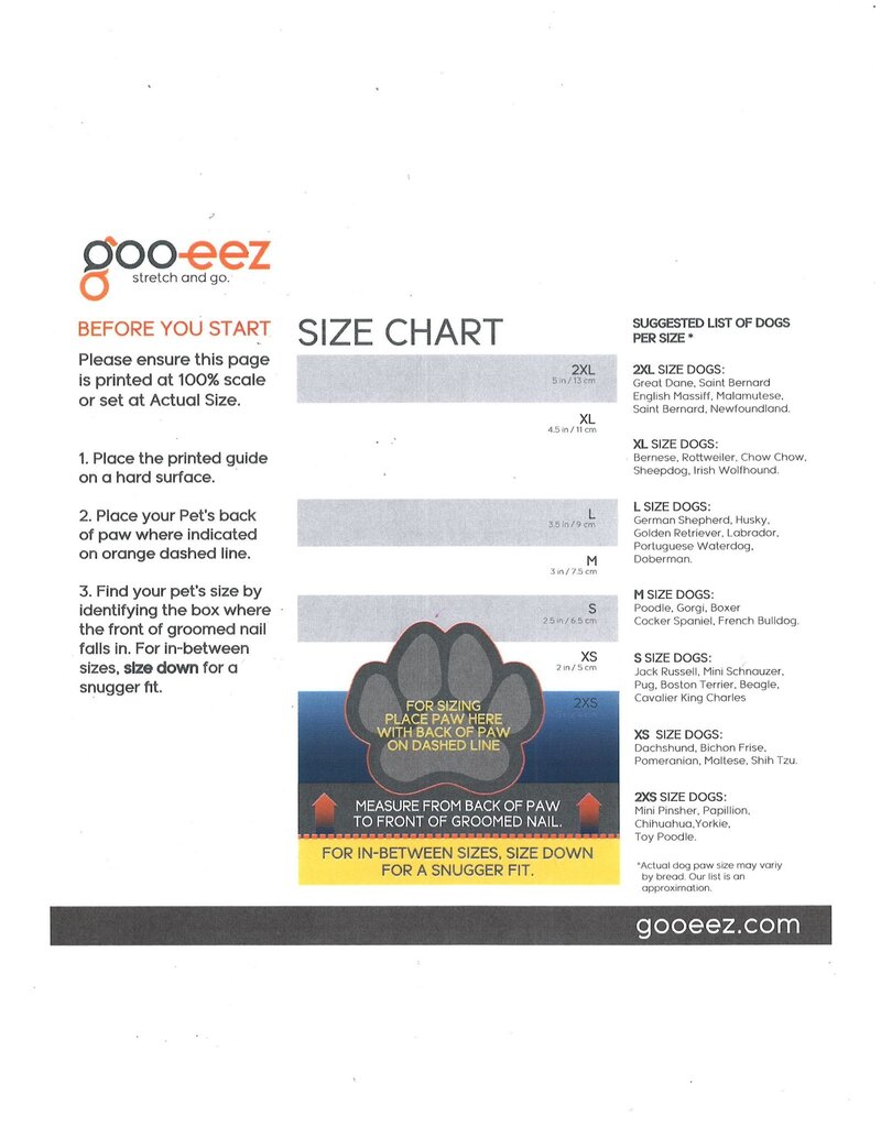 Goo-eez Goo-eez bottes toutes saisons pour chien noir 2/pqt TTpetit.