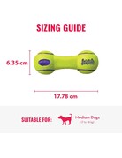 Kong Kong squeaker air haltère moyen