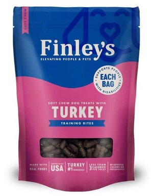 Finley's Finley's gâteries d'entraînement dinde 6oz