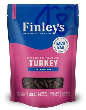 Finley's Finley's gâteries d'entraînement dinde 6oz