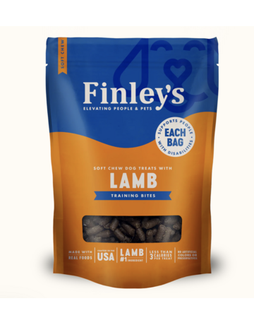 Finley's Finley's gâteries d'entraînement agneau 6oz