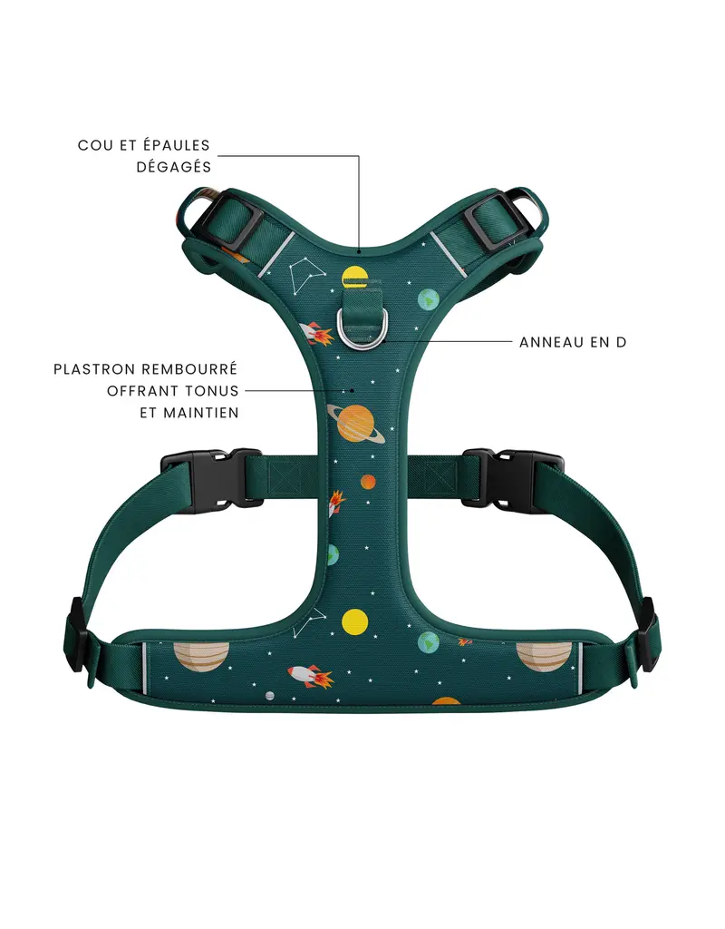 Tella & Stella Tella & Stella harnais hybride pour chien houston grand