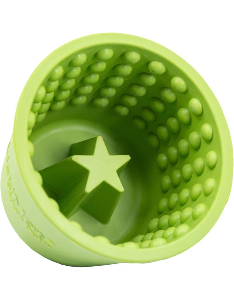 LickiMat LickiMat Yoggie Pot vert .
