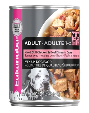 Eukanuba Eukanuba conserve adulte poulet et boeuf en sauce (355g)