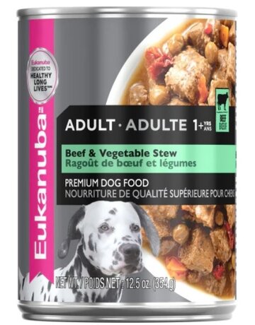 Eukanuba Eukanuba conserve adulte boeuf et légumes (355g)