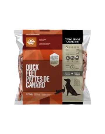 Big Country Raw Big Country Raw pattes de canard 1 lb