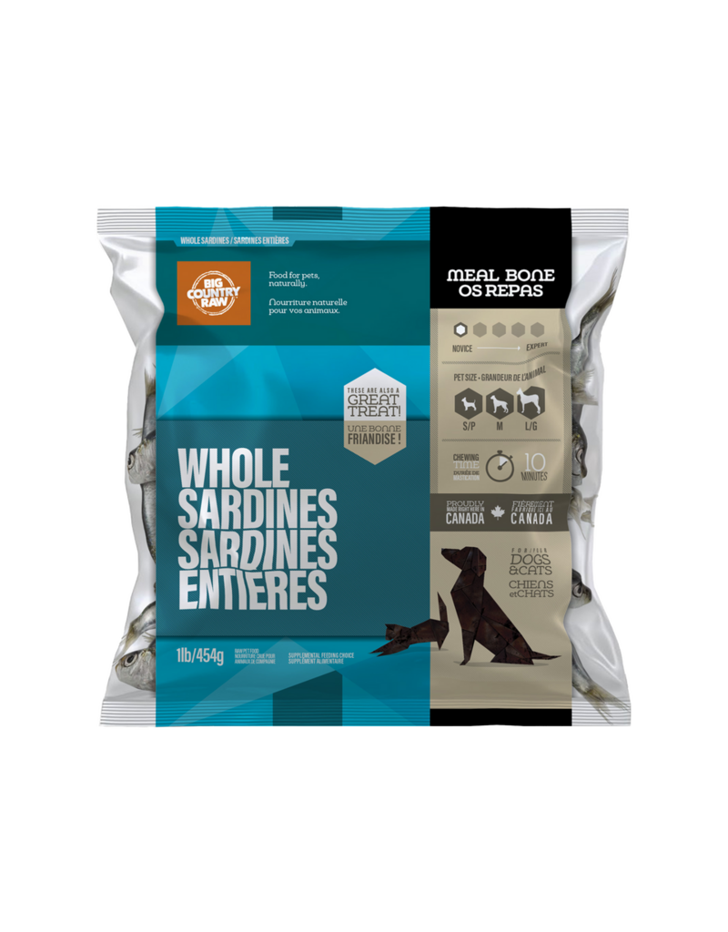 Big Country Raw Big Country Raw sardines 1 lb