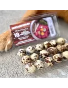 Big Country Raw Big Country Raw oeufs de cailles congelés 18pqt