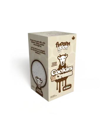 Big Country Raw Big Country Raw yogourt glacé au lait de chèvre et biscuits 300ml