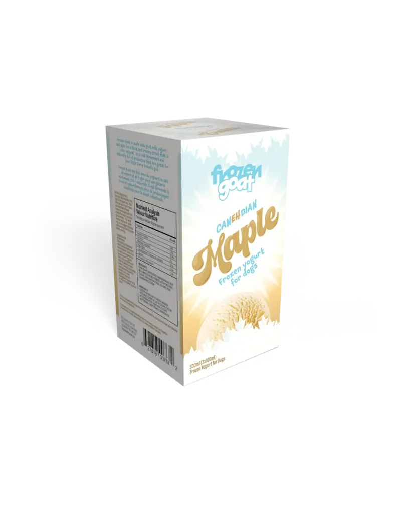 Big Country Raw Big Country Raw yogourt glacé au lait de chèvre et sirop d'érable 300ml