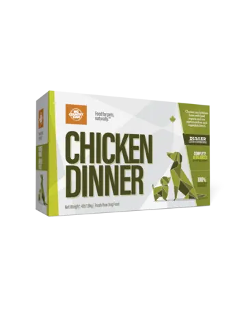 Big Country Raw Big Country Raw repas de poulet boîte 4lbs