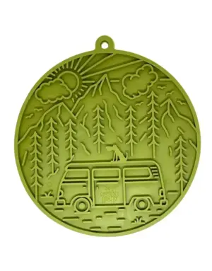 Soda Pup SodaPup eMat tapis interactif avec ventouse camp vert