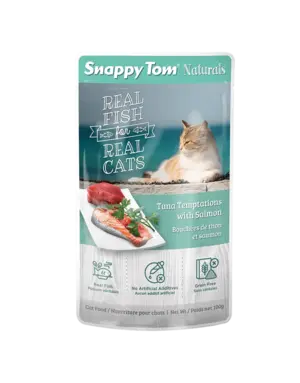 SNAPPY TOM SNAPPY TOM nourriture humide pour chat Thon et saumon (12)