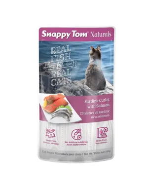 SNAPPY TOM SNAPPY TOM nourriture humide pour chat sardine et saumon (12)