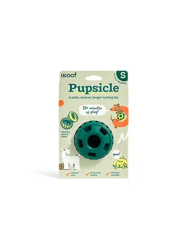 Woof pet Woof pet pupsicle vert petit