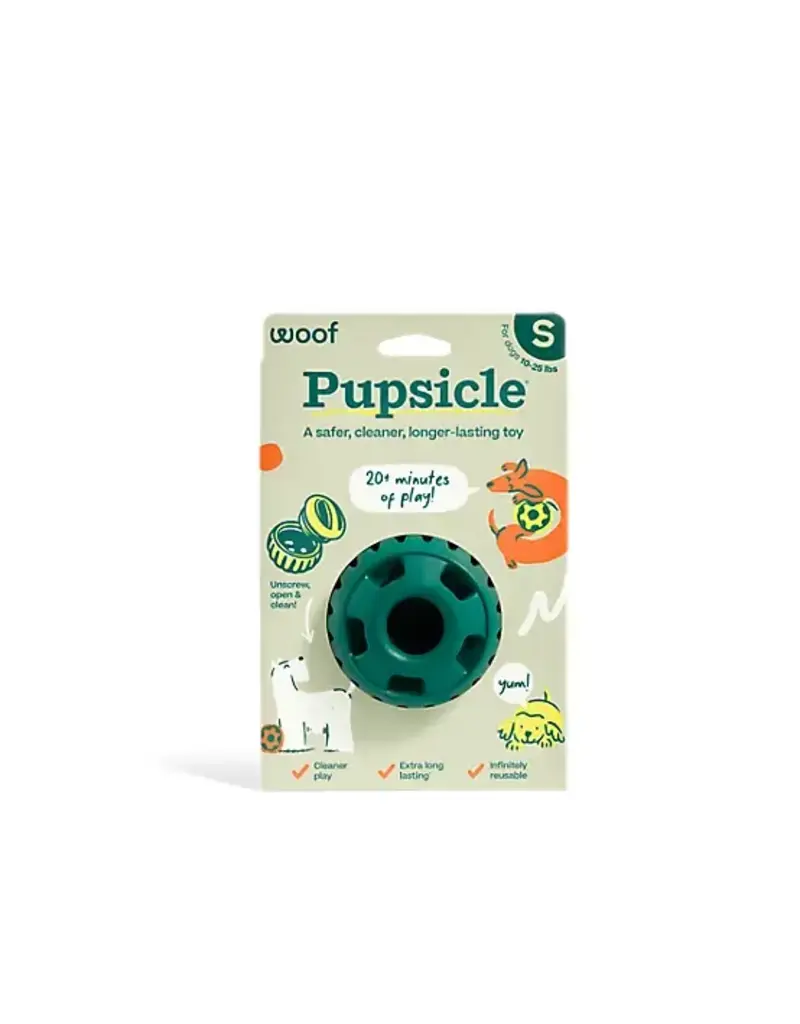 Woof pet Woof pet pupsicle vert petit