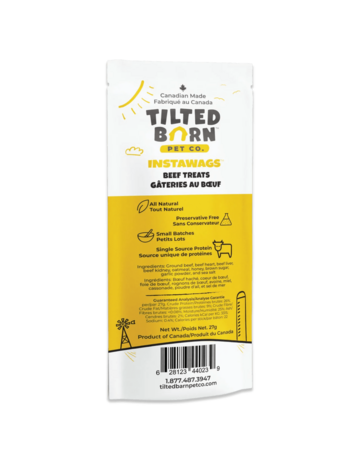 Farm fresh Tilted Barn gâteries au bœuf 27g (4)