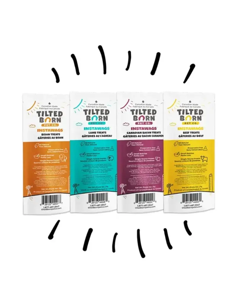 Farm fresh Tilted Barn gâteries au bison 27g (4)