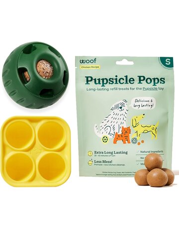 Woof pet Woof pet moule à gâteries pupsicle petit jaune