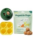 Woof pet Woof pet moule à gâteries pupsicle xlarge jaune