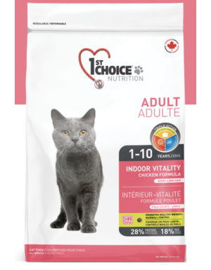 1st choice 1st Choice chat intérieur vitalité adulte