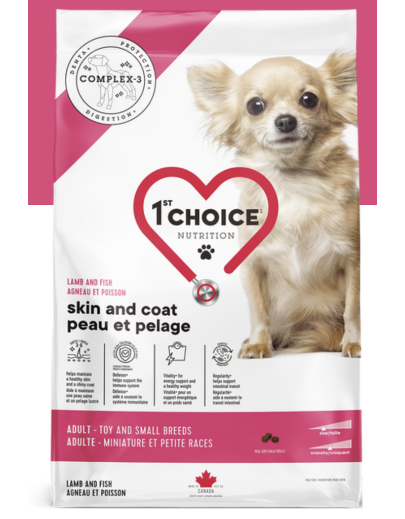 1st choice 1st Choice chien adulte peau et pelage santé petite race