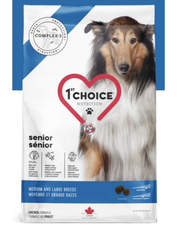 1st choice 1st Choice chien sénior moyenne et grande race 12 kg