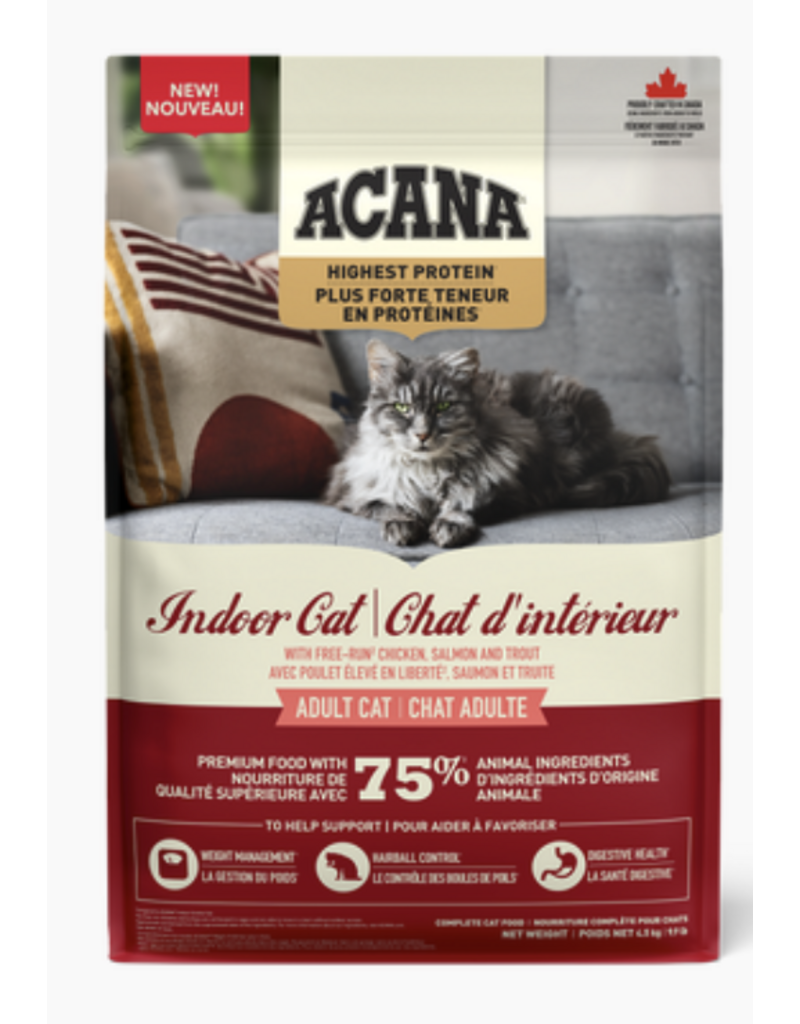 Acana Acana chat d'intérieur plus de protéines adulte 4.5kg