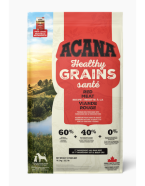 Acana Acana Grains Santé chien adulte viande rouge 10.2kg