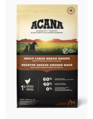 Acana Acana Heritage chien adulte grandes races 17kg