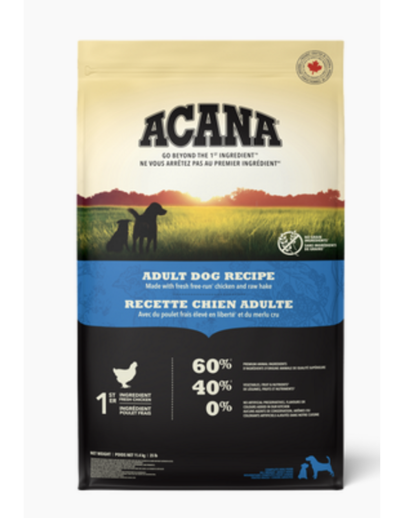 Acana Acana Heritage chien adulte toutes races 11 kg