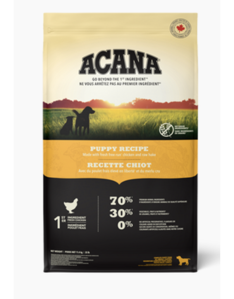 Acana Acana Heritage chiot toutes races 11.4kg