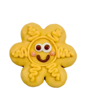 Bosco & Roxy's Bosco & Roxy fleur jaune sourire