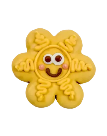 Bosco & Roxy's Bosco & Roxy fleur jaune sourire