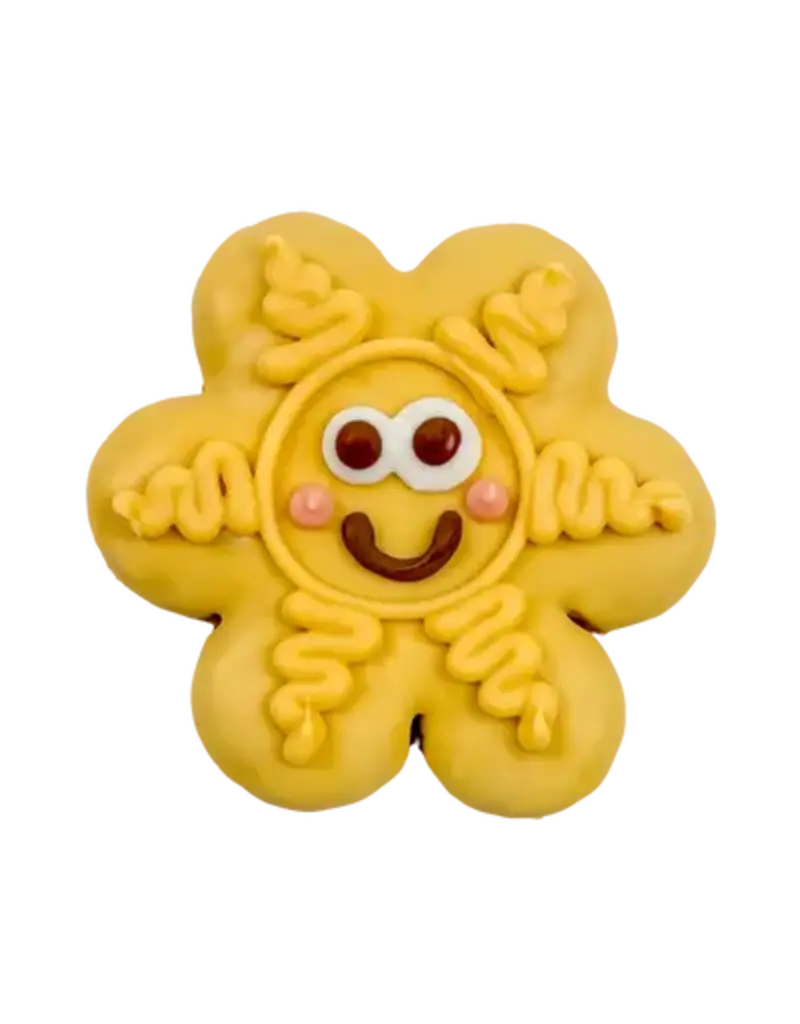 Bosco & Roxy's Bosco & Roxy fleur jaune sourire