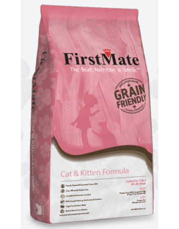 First Mate First Mate grain friendly chat & chaton intérieur 13.2 lb