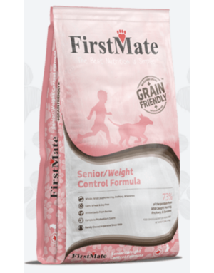 First Mate First Mate nourriture chien sénior contrôle de poids 25lb