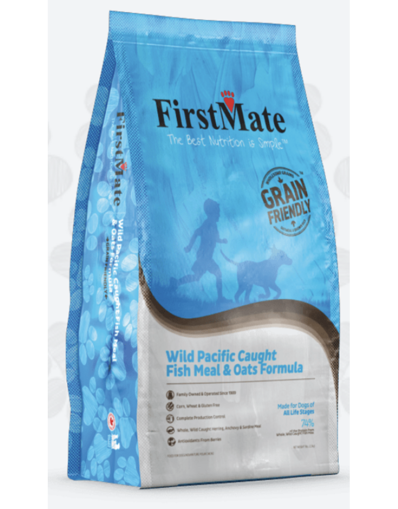First Mate First Mate nourriture chien poisson sauvage & avoine 25lb