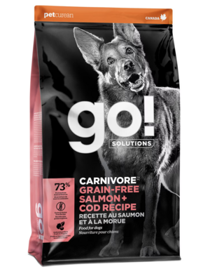 Go Solution Go! solution sans grains chien saumon et morue 22lbs -