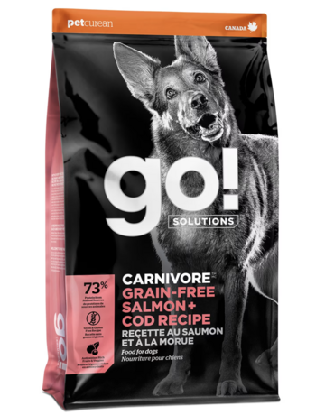 Go Solution Go! solution sans grains chien saumon et morue 22lbs -