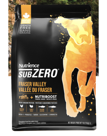 Nutrience Nutrience SubZero vallée du fraser chiens 4.5kg