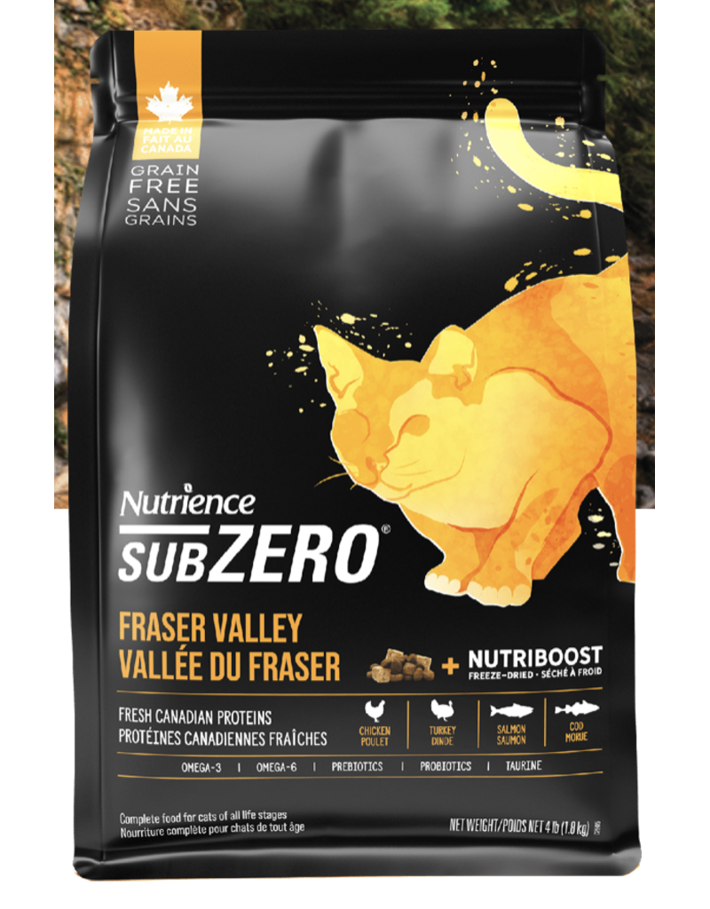 Nutrience Nutrience SubZero vallée du fraser chats 4.5 kg