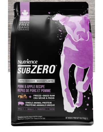 Nutrience Nutrience SubZero ingrédients limités chien porc & pomme 10kg