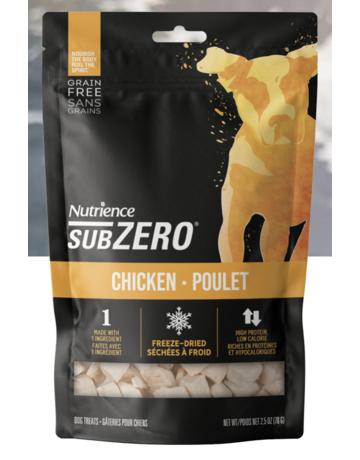 Nutrience Nutrience SubZero gâteries séchées à froid poulet 70g
