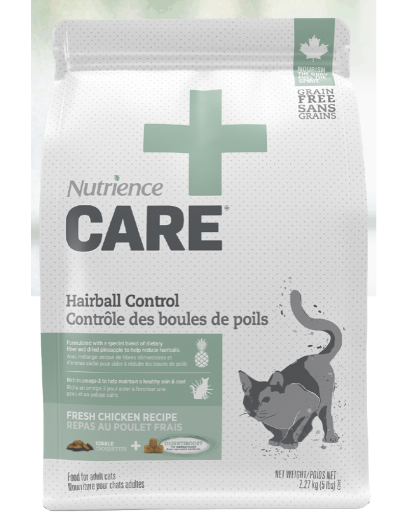 Nutrience Nutrience care+ boules de poils chat 5 kg